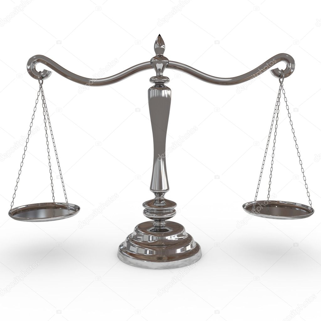 Balanced scales. — Stock Photo 9271246