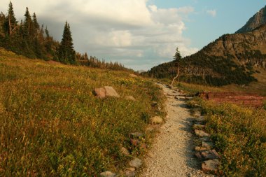 gizli göl doğa iz logan pass at