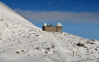 The observatory in Tatras. clipart