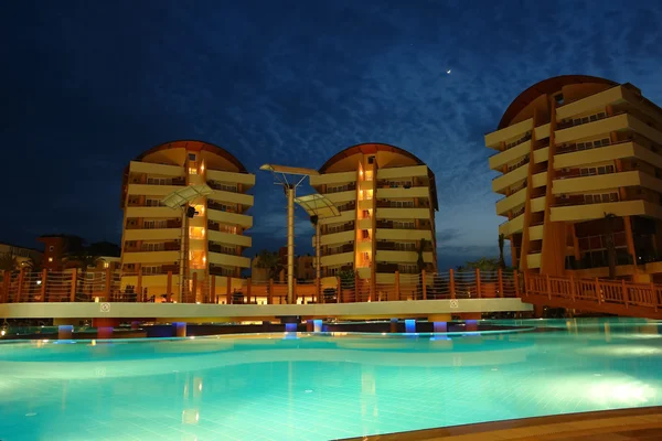 Natt i turkiska hotel — Stockfoto