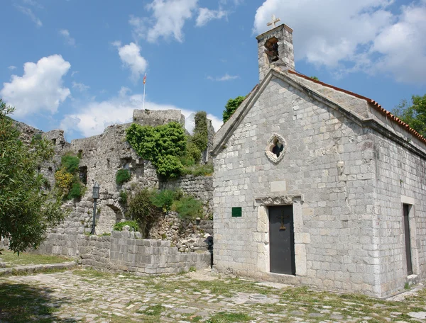 De kerk in een kasteel — Stockfoto