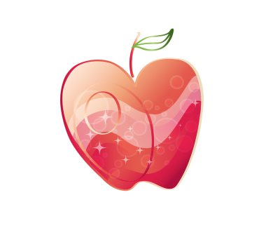 Magic apple clipart