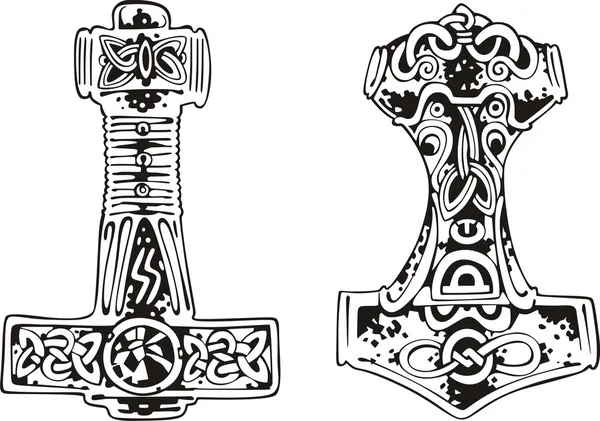 Молотки Тора — стоковый вектор