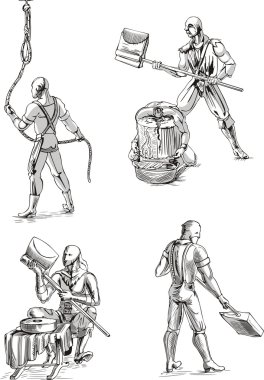 Executioner Sketches clipart