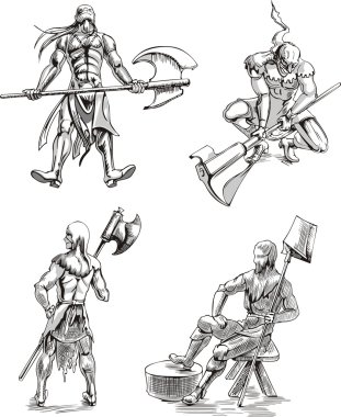 Executioner Sketches clipart