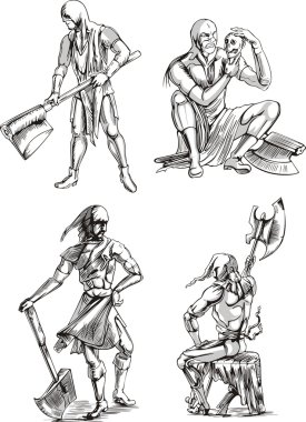 Executioner Sketches clipart