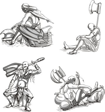 Executioner Sketches clipart