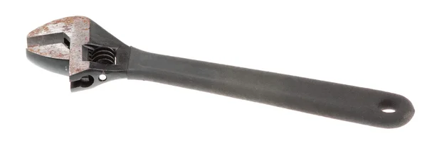 Adjustable wrench isolated — Stock Photo, Image