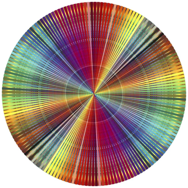 Rainbow color wheel — Stock Photo, Image