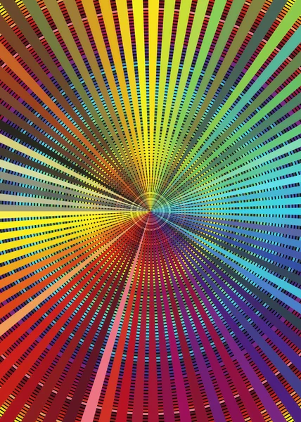 Ουράνιο τόξο χρώμα διάγραμμα: — Φωτογραφία Αρχείου