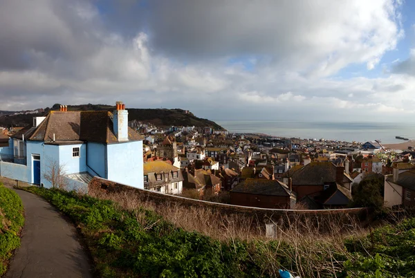 England Südküste Ansicht Haus Stadtbild — Stockfoto