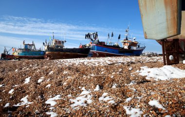 Trol Balıkçılık Tekne sanayi hastings İngiltere
