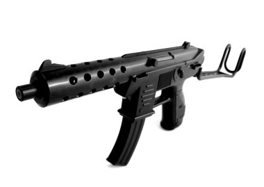 Machine gun isolated toy clipart