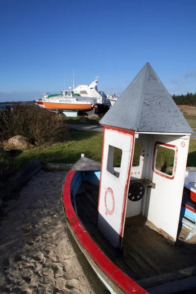 Yat tekne liman oyuncak Bahçesi — Stok fotoğraf