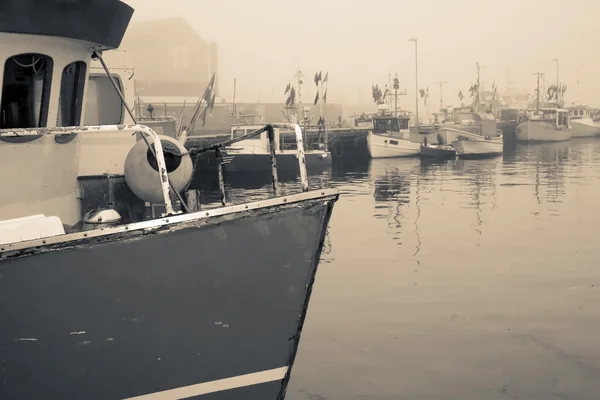 Vonóhálós hajóval halászatban Dánia — Stock Fotó