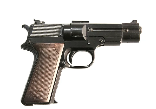 Protección de pistola de crimen — Foto de Stock