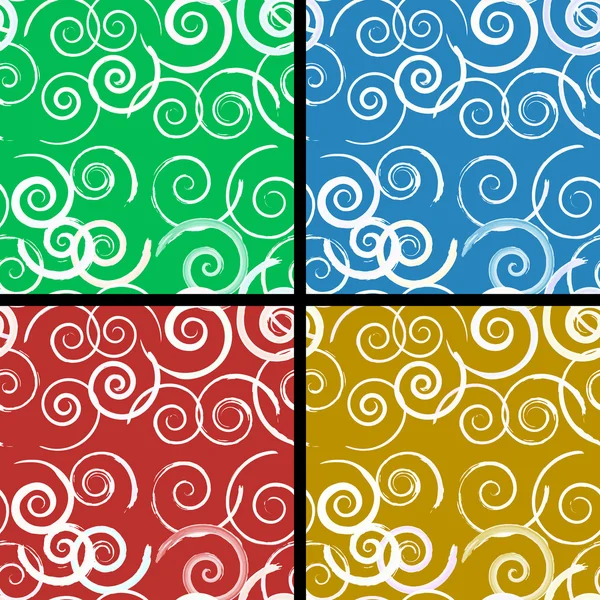 Seamless spiral pattern — Stock Vector