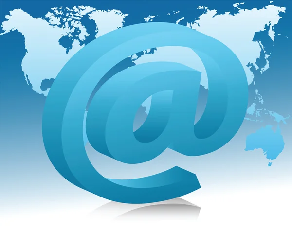 Le concept d'e-mail — Image vectorielle
