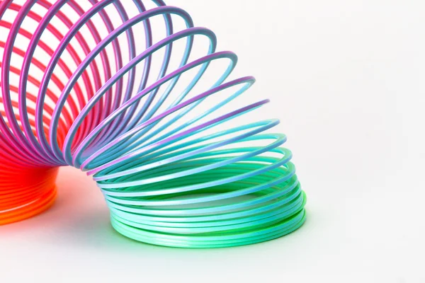 Slinky brinquedo primavera — Fotografia de Stock