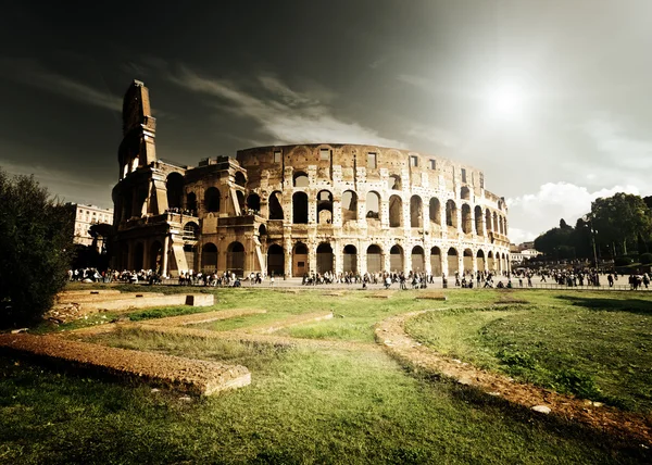 Colosseo a roma — Foto Stock