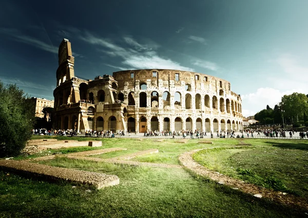 Colosseum in Rome, Italië — Stockfoto