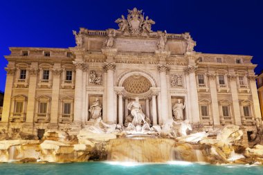 Trevi Çeşmesi Roma 'da