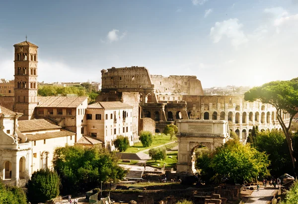 Kolosseum in rom, italien — Stockfoto