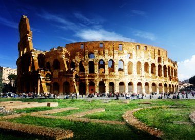 Colosseum in Rome, Italy clipart