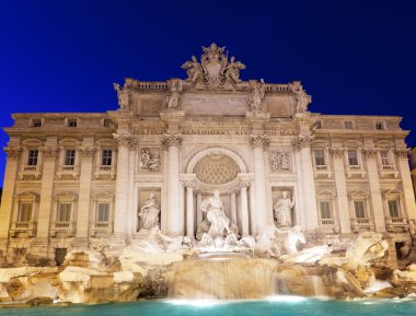 Trevi Çeşmesi Roma 'da