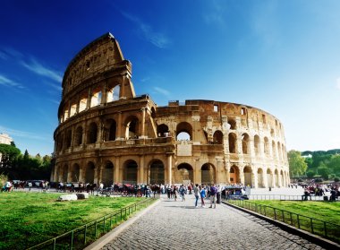 Colosseum in Rome, Italy clipart