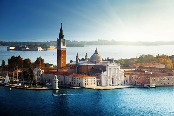 Vista de la isla de San Giorgio, Venecia, Italia —  Fotos de Stock