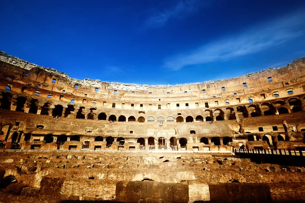 Dentro do Coliseu em Roma, Itália — Fotografia de Stock