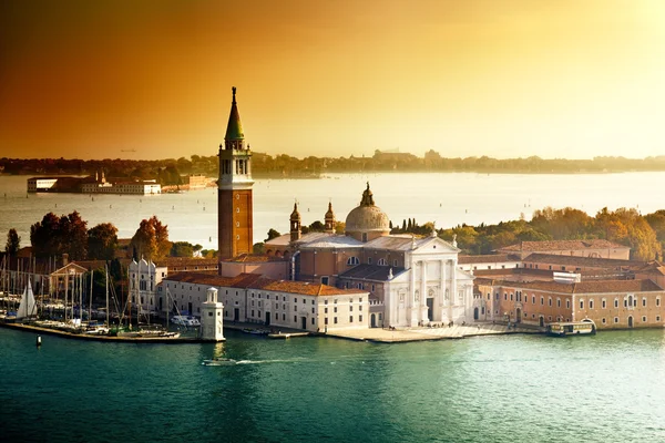 Vista de la isla de San Giorgio, Venecia, Italia — Foto de Stock