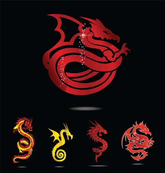 Эмблема дракона векторы, картинки, клипарт Эмблема дракона | скачать на