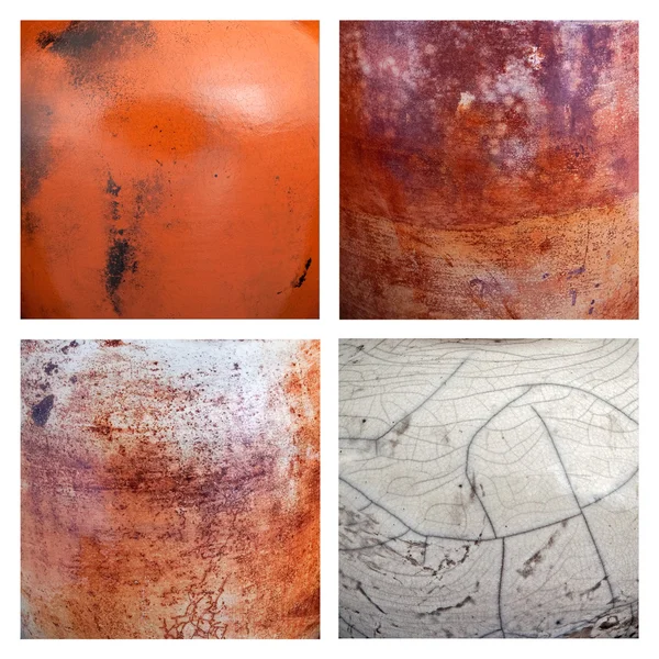 Colección de fondo o textura cerámica — Foto de Stock