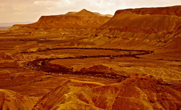Beautiful red desert landscape — Stock Photo, Image