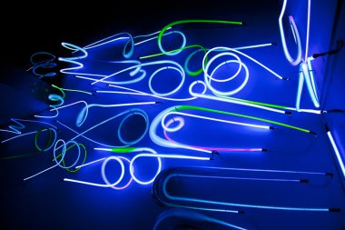 Neon lights clipart