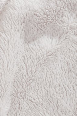 High Resolution fur furry white textured background clipart