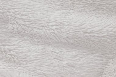 High Resolution fur furry white textured background clipart