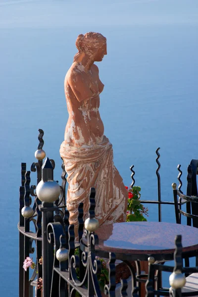 Estatua de Afrodita, Santorini Grecia — Foto de Stock