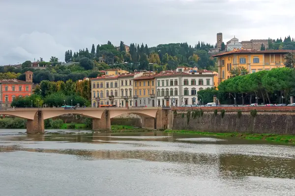 Ponte Vecchio Florence, Italien - Stock-foto