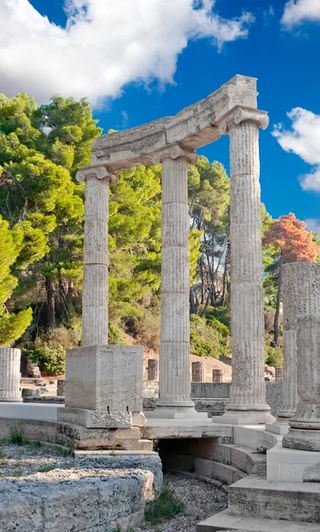 Sitio arqueológico de Olympia, Grecia . — Foto de Stock