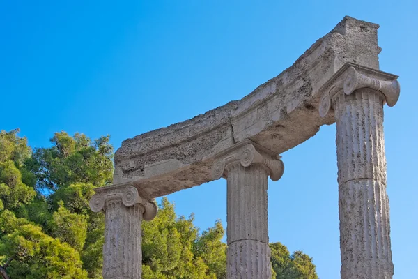 奥林匹亚，希腊的考古遗址. — 图库照片