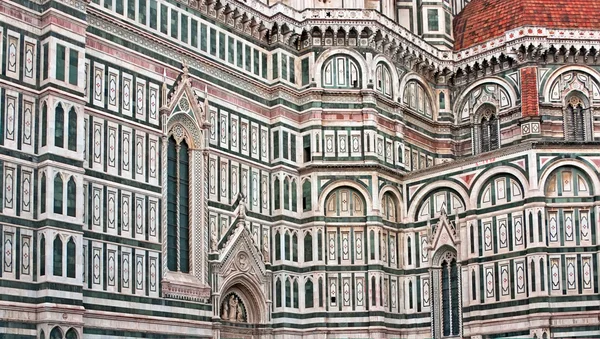 Katedry basilica di santa maria del fiore we Florencji, Włochy — Zdjęcie stockowe