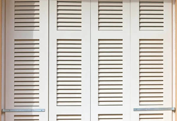 White shutters — Stock Photo, Image