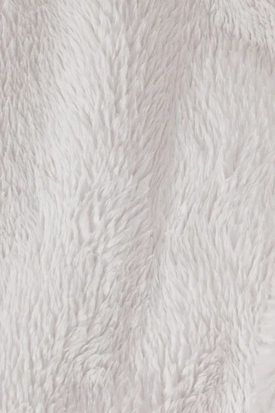 Yüksek çözünürlüklü kürklü kürklü beyaz dokulu arka plan — Stok fotoğraf