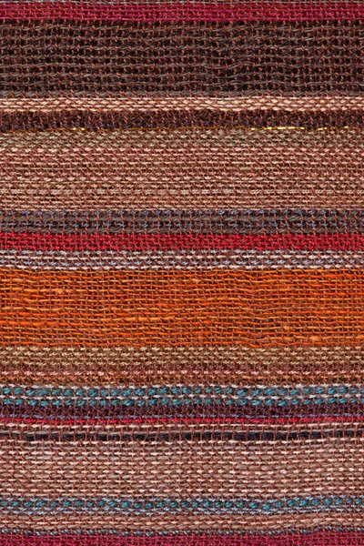 Hoge resolutie multicolor gestreepte textiel achtergrond — Stockfoto