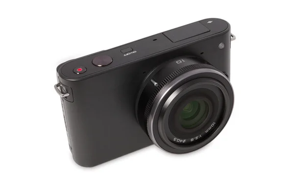 Digital compact photo camera isolated on white background — Stock Photo, Image