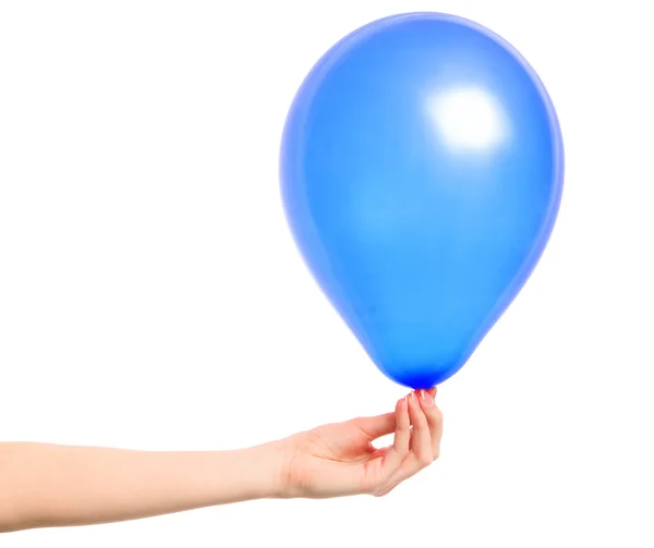 Φουσκωτά μπαλόνια, φωτογραφία για το λευκό φόντο — Φωτογραφία Αρχείου