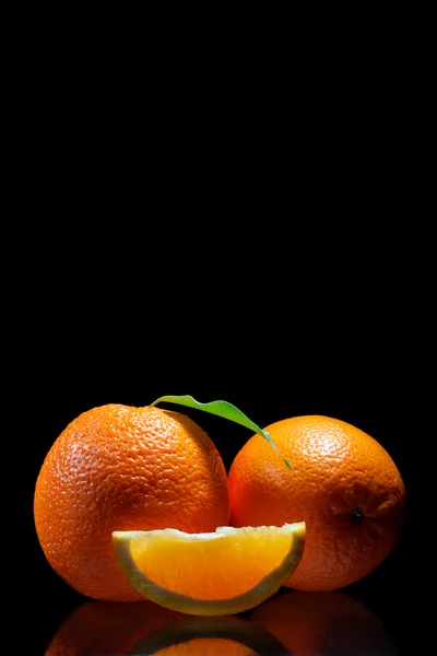Orange dark background — Stock Photo, Image
